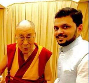 With His Holiness the Dalai Lama